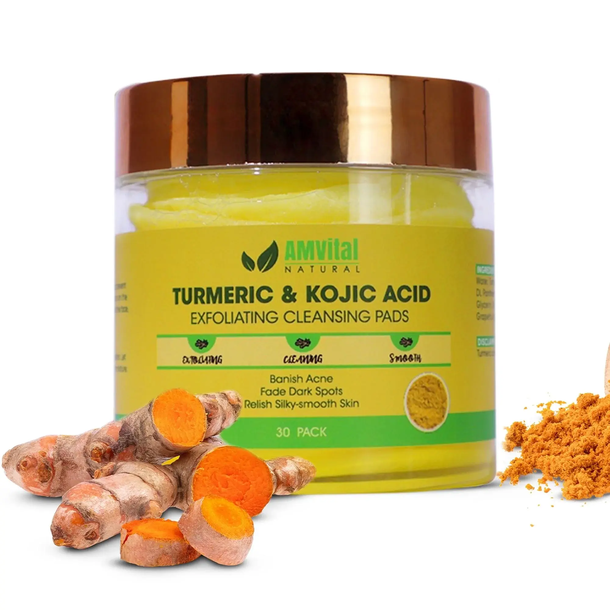SAVON KOJIC ACID TURMERIC CLEANSING PADS
